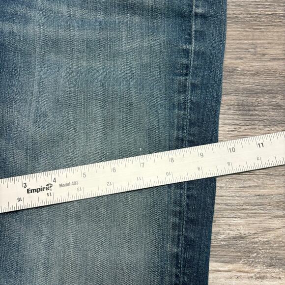 Levis 514 Mid Wash Blue Mens 32x31 Modern Fit Straight‎ Leg Denim Jeans Red Tab - Picture 10 of 14